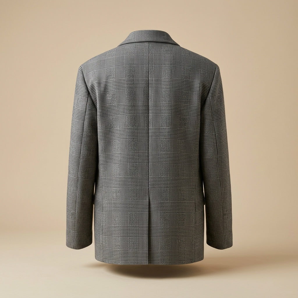 Blazer oversize principe di Galles